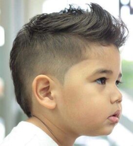 corte moicano infantil masculino cortes de cabelo masculino infantil liso e fino