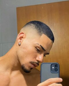 corte de cabelo high fade masculino