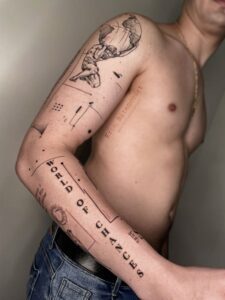 ideias de tatuagem minimalista no antebraço