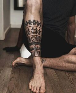 tatuagem tribal masculina