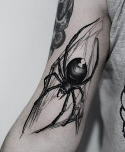 aranha tatuagem