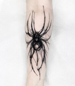 spider tattoo