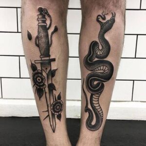 tatuagem de cobra