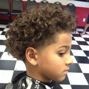 corte degrade masculino infantil 