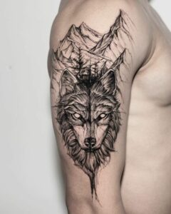 tatuagens de lobo