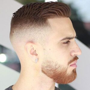 corte de cabelo curto crew cut masculino