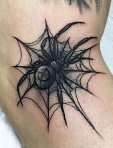 ideias de tatuagem aranha na mão