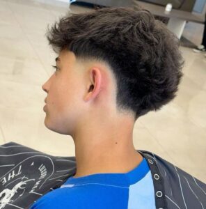 taper fade cabelo liso