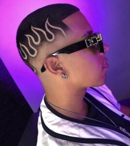 estilo freestyle degrade cabelo masculino