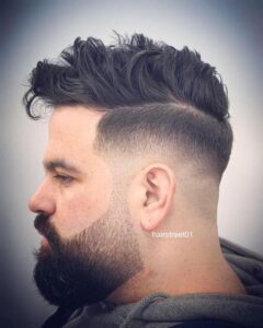 ideias para degrade na barba