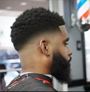 afro hair fade 