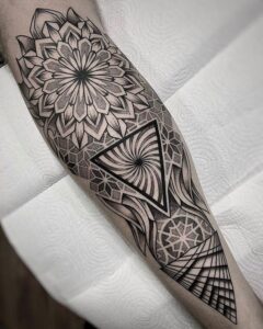 tatuagem de mandala