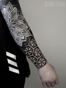 ideias para tatuagem mandala 