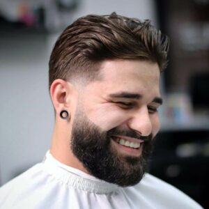 taper fade social masculino