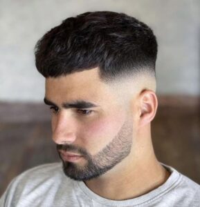 ideias de corte de cabelo com barba