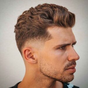 degrade low fade cabelo liso 