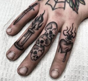 finger tattoo ideas