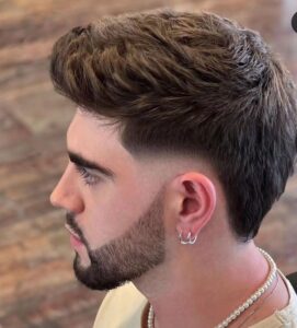 taper fade em cabelo liso 