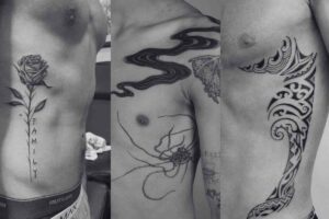 tatuagem na costela masculina