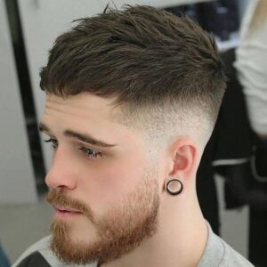 ideias para corte repicado masculino